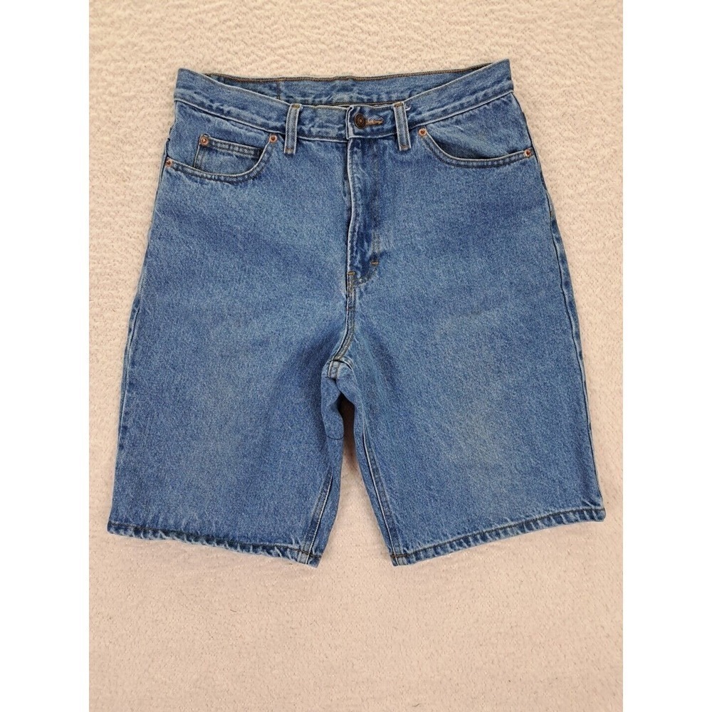 Jordache Jean Shorts Mens Size 33 Blue Vintage 100% Cotton